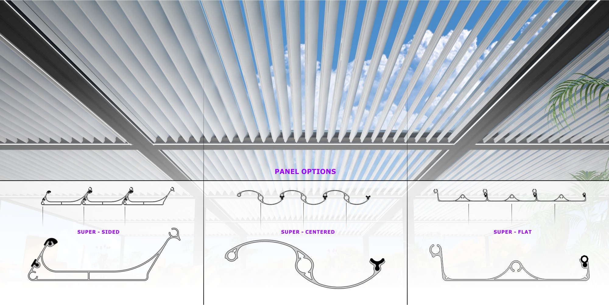 SKYROOF Biyoklimatik Pergola