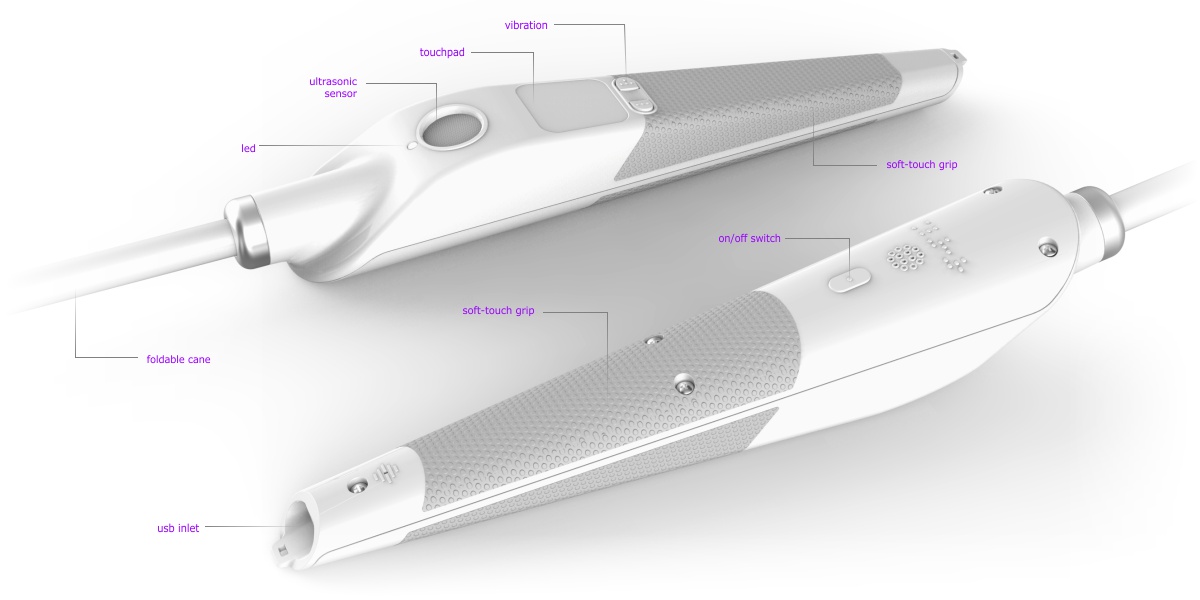 WeWALK Smart White Cane