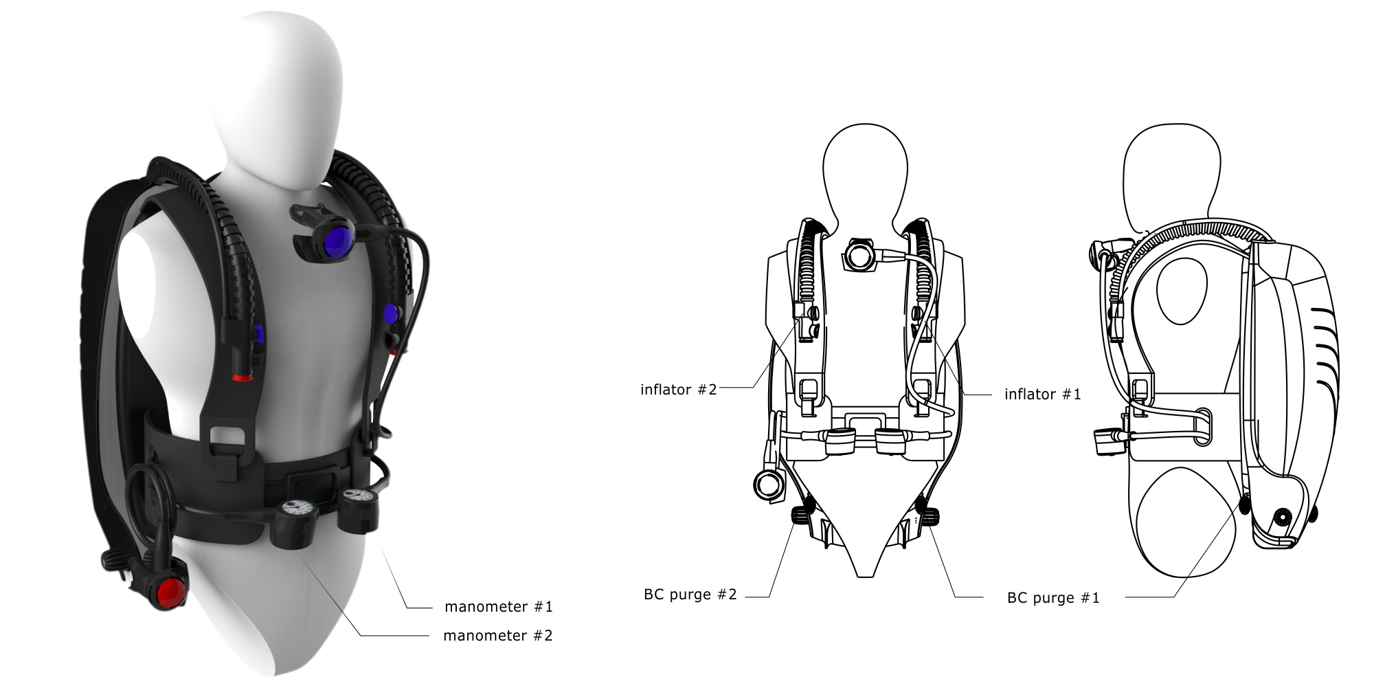 NARMOR.X Scuba Diving Gear