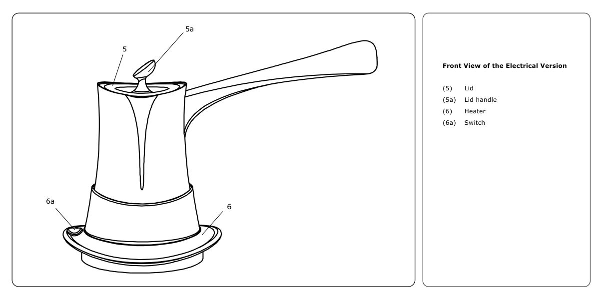 NOF.POT Non-Overflowing Coffeepot