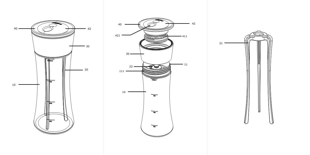 TWISTER Mixing Carafe