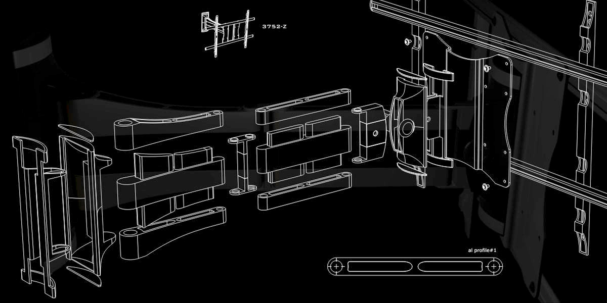 ULNA Cantilever Flat Panel Mount Systems