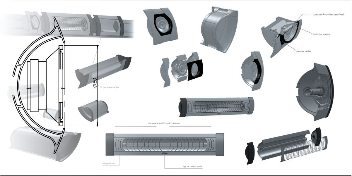 LAMBDA  Sound-Heating-Lighting Collection