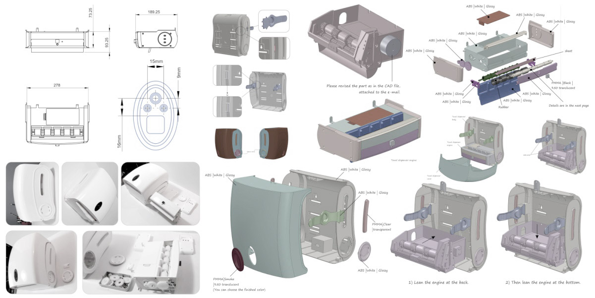 MOLLIA Electronic Towel Dispenser