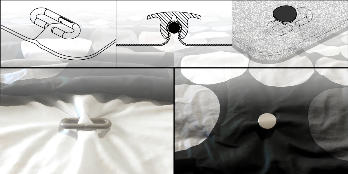 NOKTA Linens - Duvet Fixture