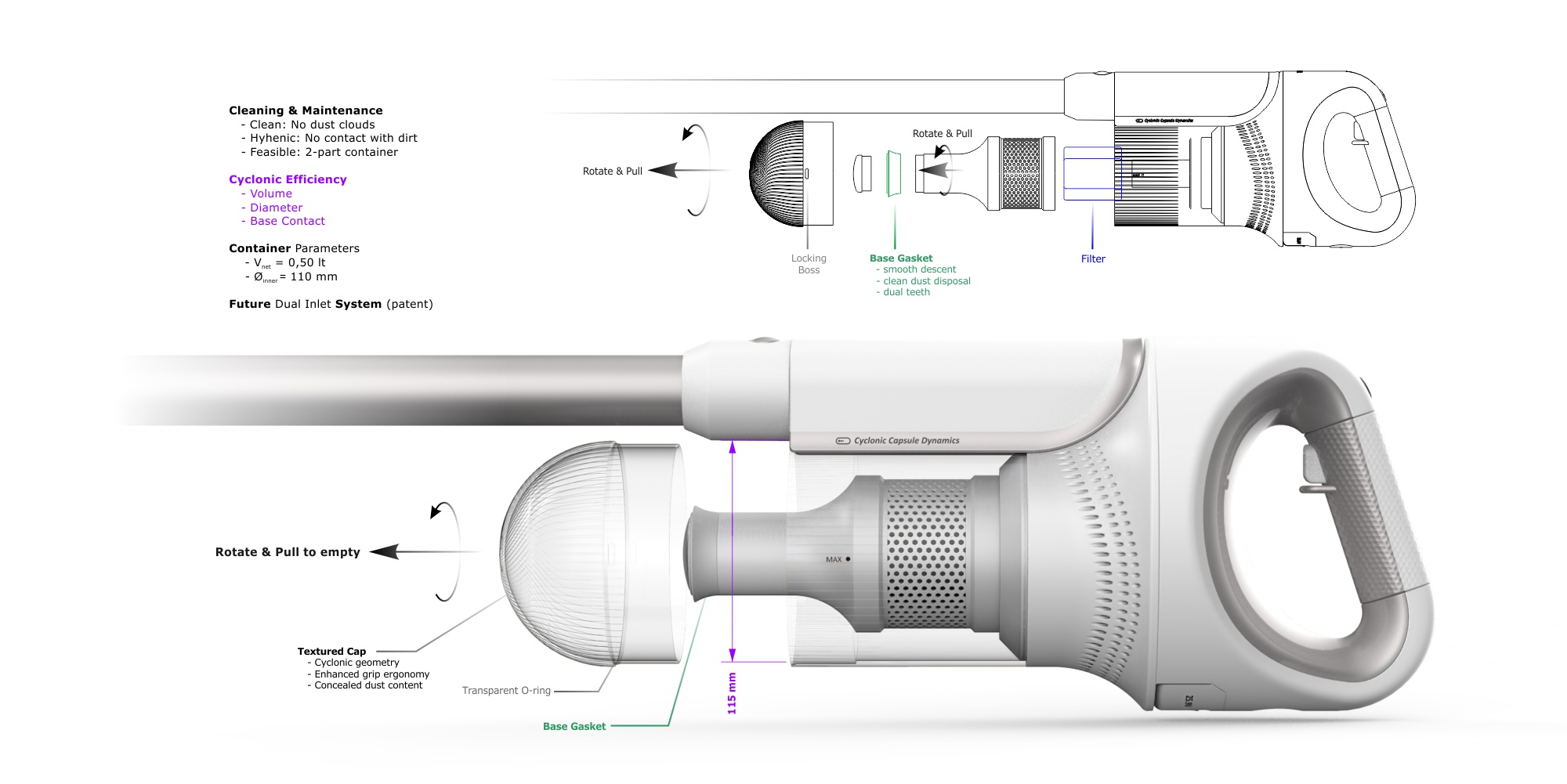 S.50 Cordless Vacuum Cleaner 