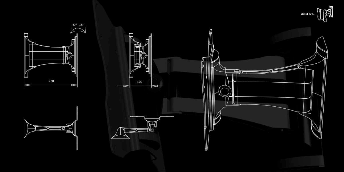 ULNA Cantilever Flat Panel Mount Systems