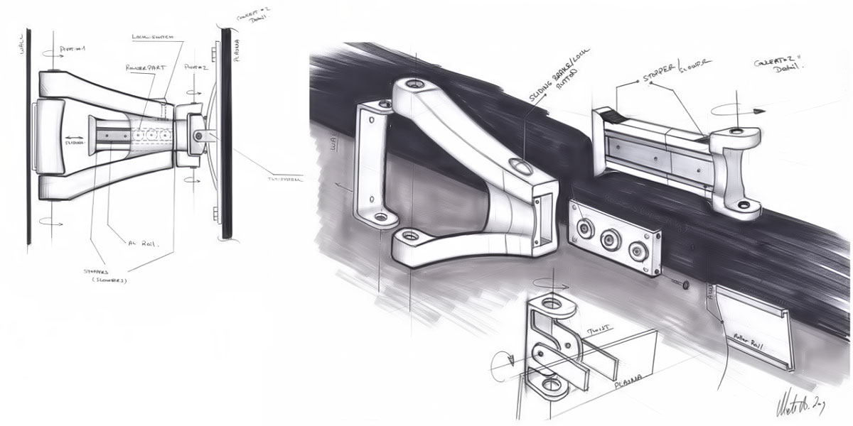 ULNA LCD Ekran Askı Aparatları