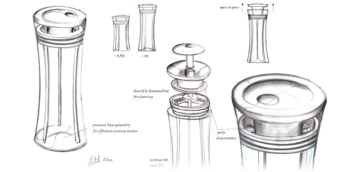 TWISTER Mixing Carafe