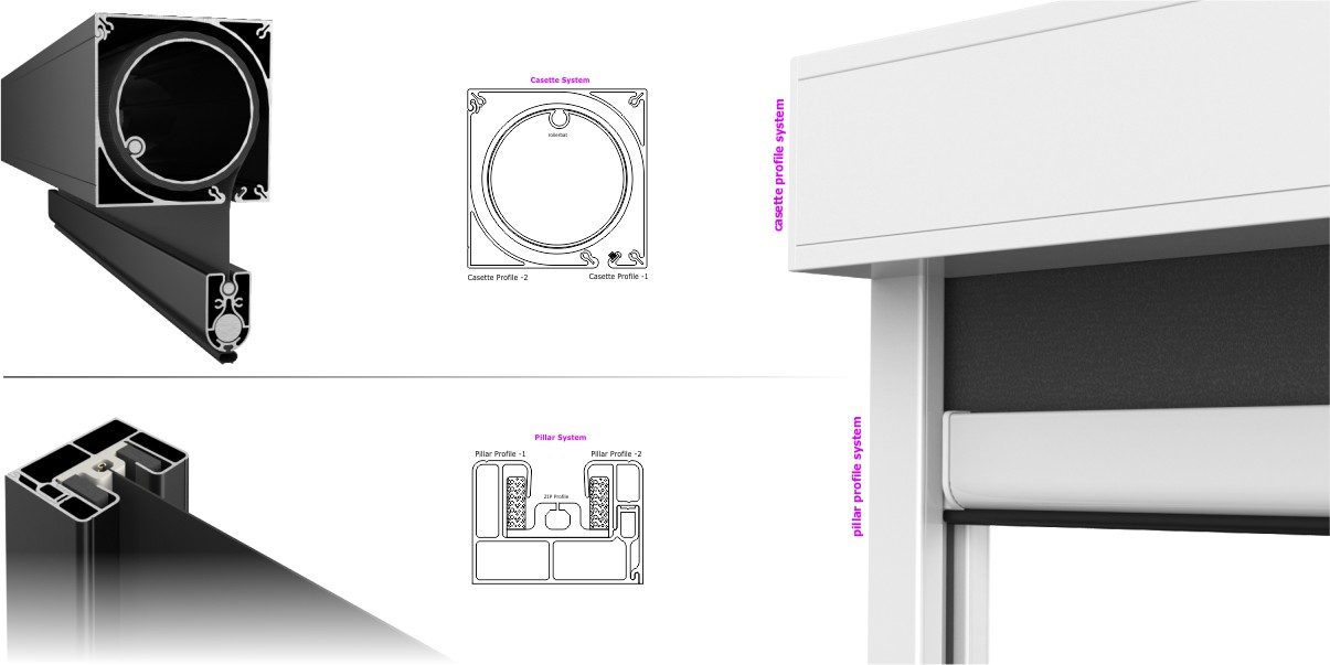 WINDSTOR Wind-Proof Vertical Awning