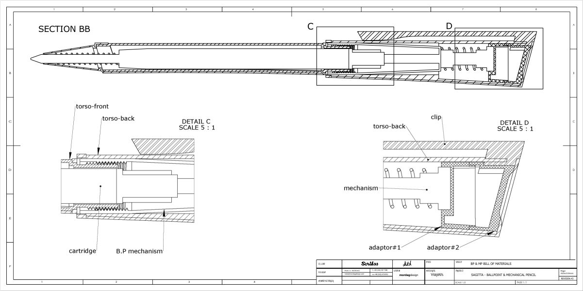 SAGITTA  Pen Set