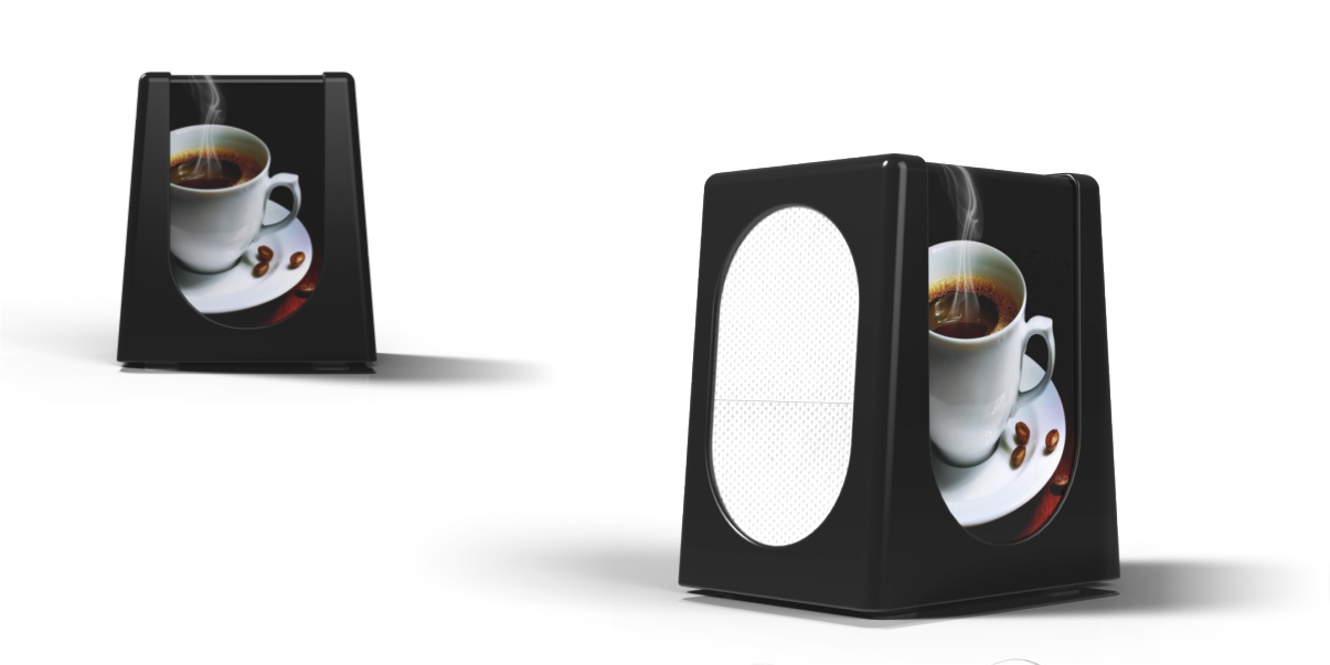 DÉCOLLETÉ Napkin Dispenser