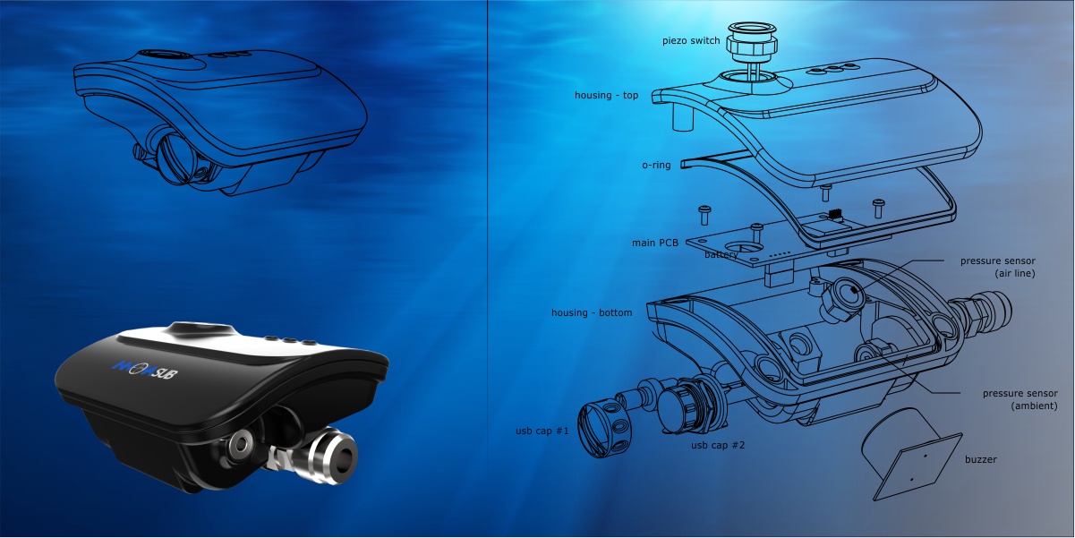 NERITES Underwater Breathing Warning Unit